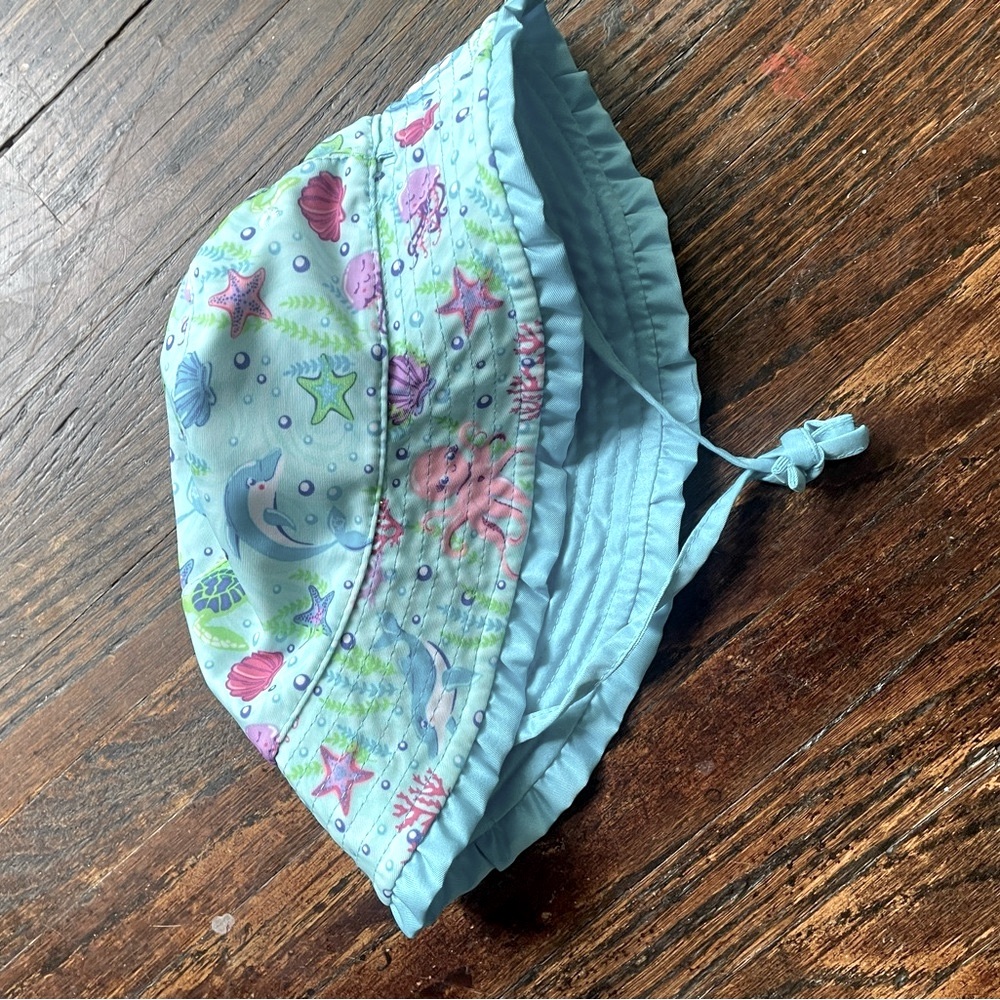UV Skinz | Toddler size 2 | Colorful Sea Life Baby Sun Hat | SPF 50